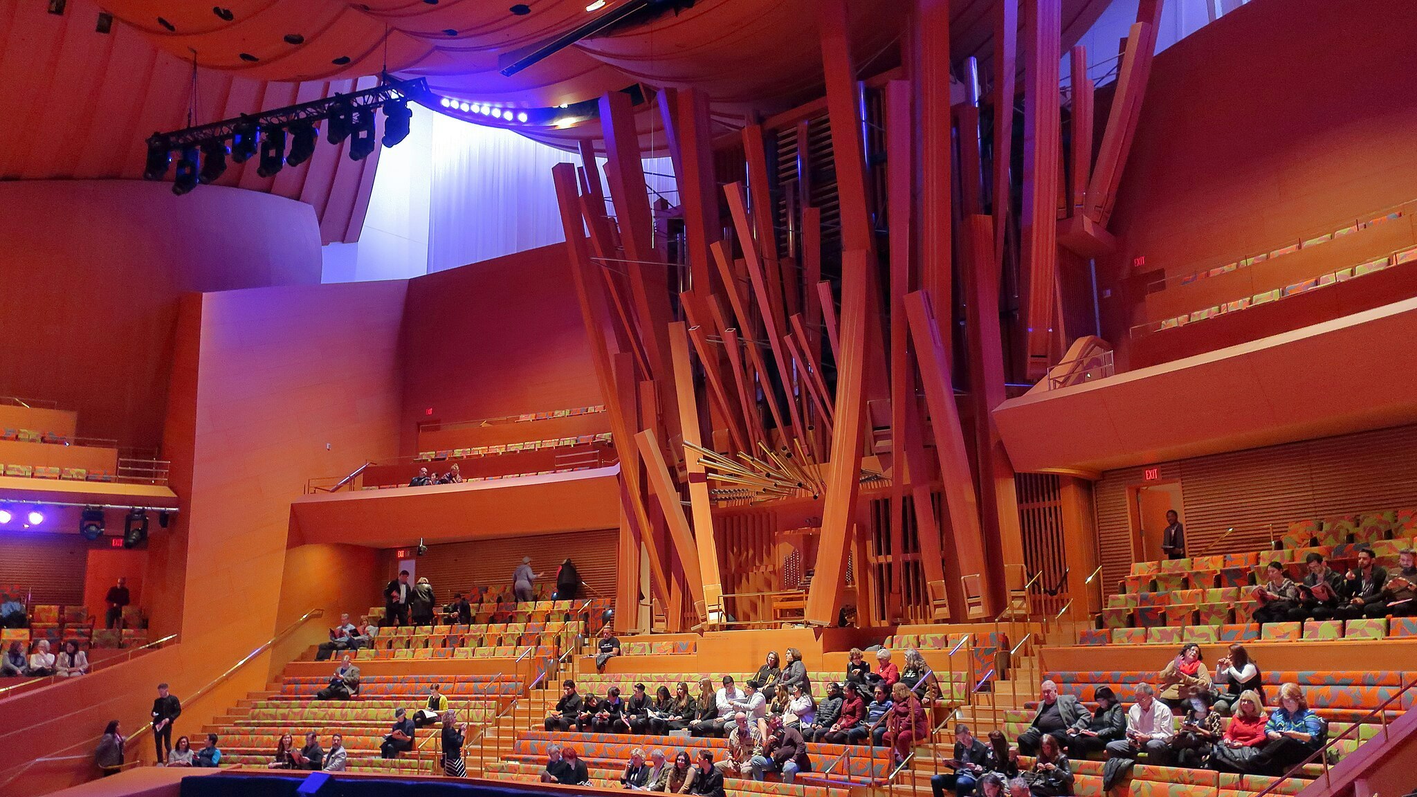The Walt Disney Concert Hall organ. Photo by cultivar413 via Wikimedia Commons.