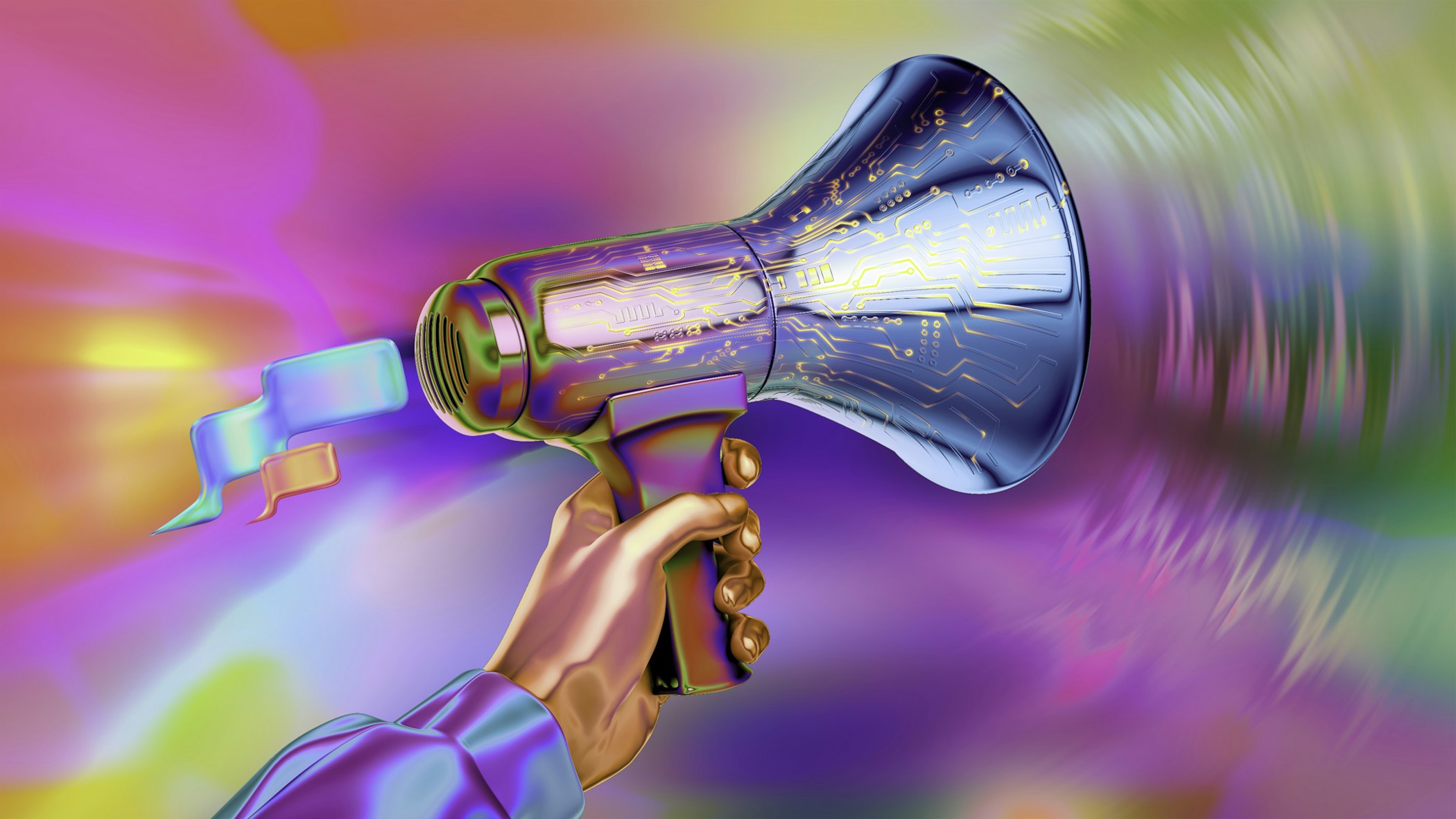 Illustration by Vasya Kolotusha for Noema Magazine.