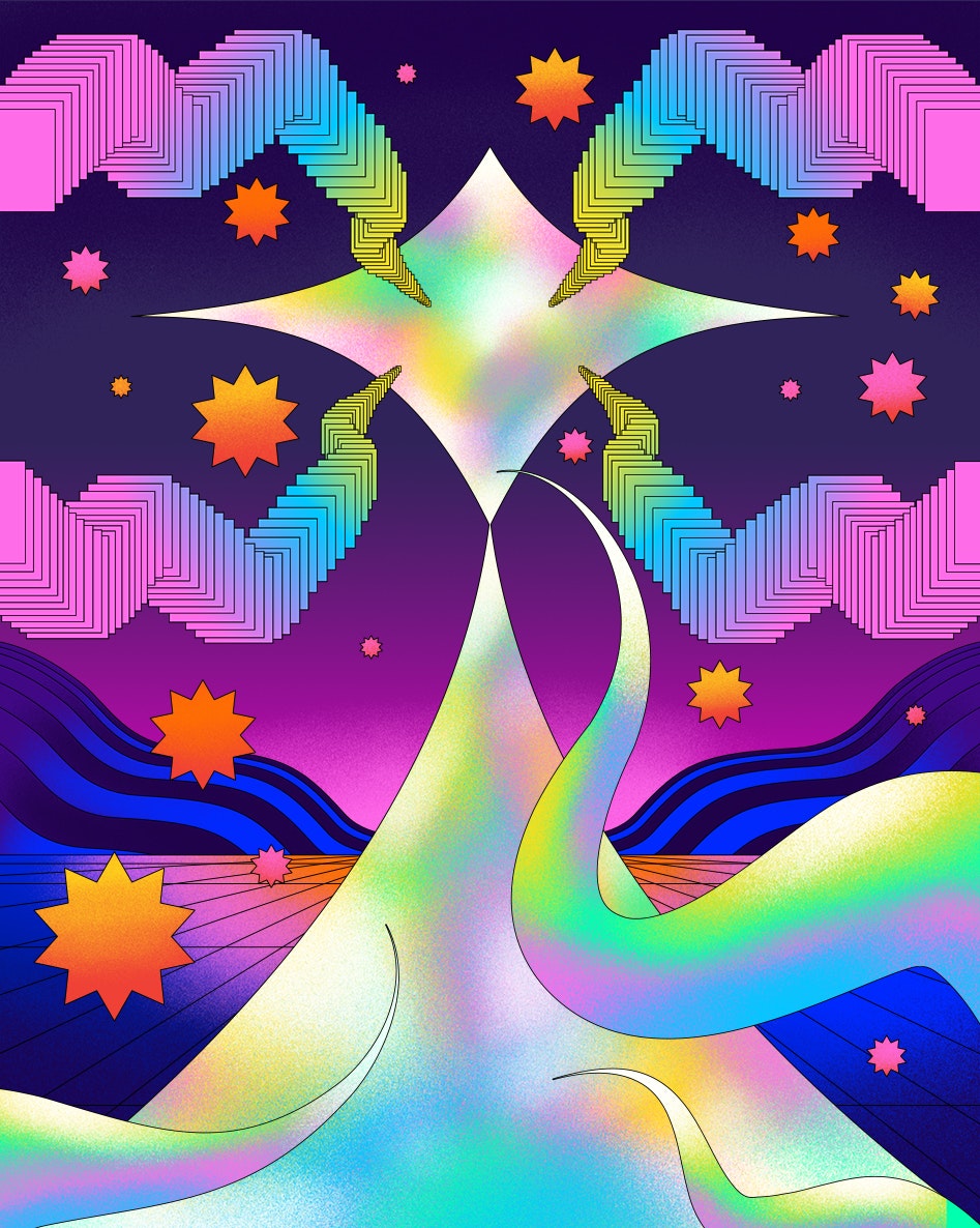 Illustration by Scott Balmer for Noema Magazine.