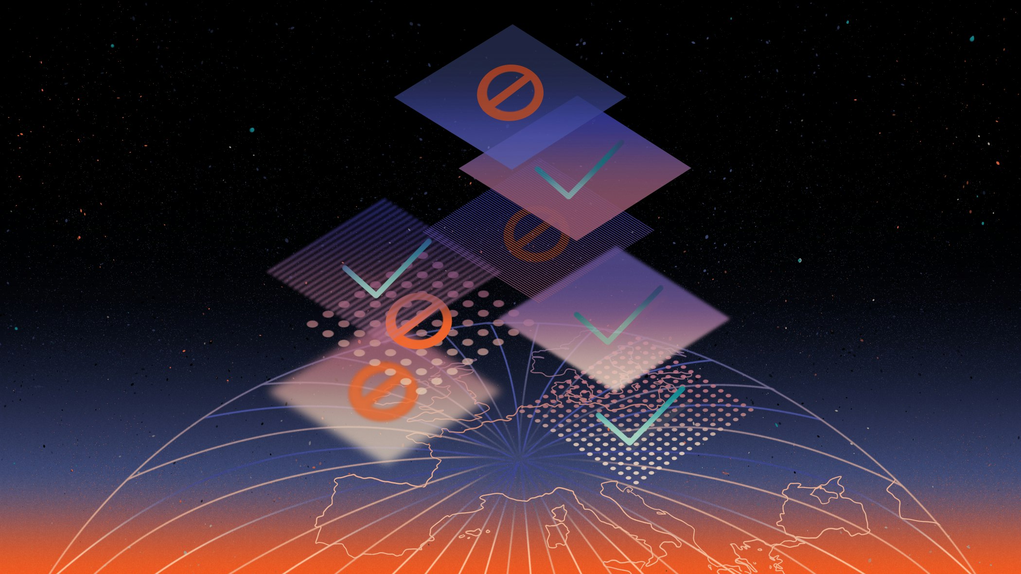 Illustration by Christina S. Zhu for Noema Magazine.