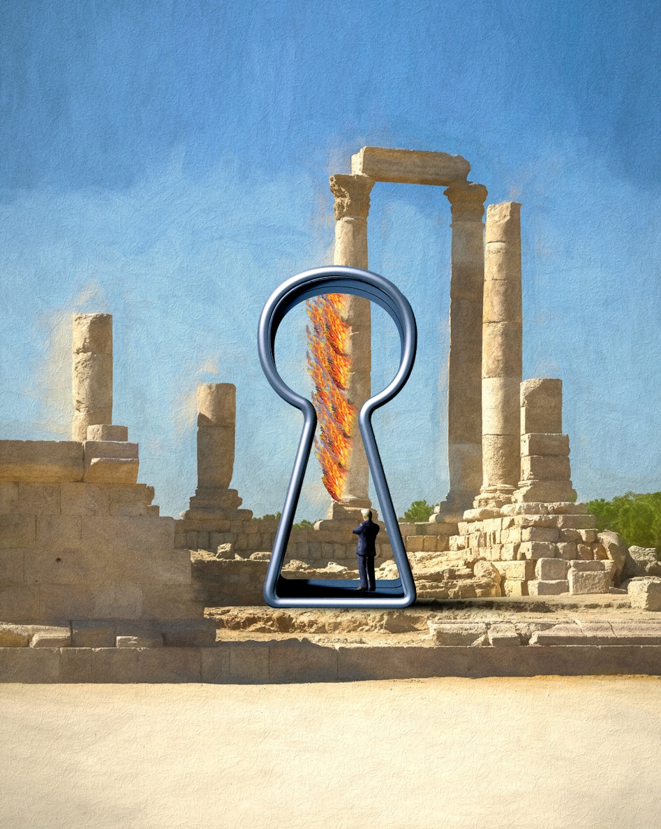 Illustration by Nicolas Ortega for Noema Magazine.