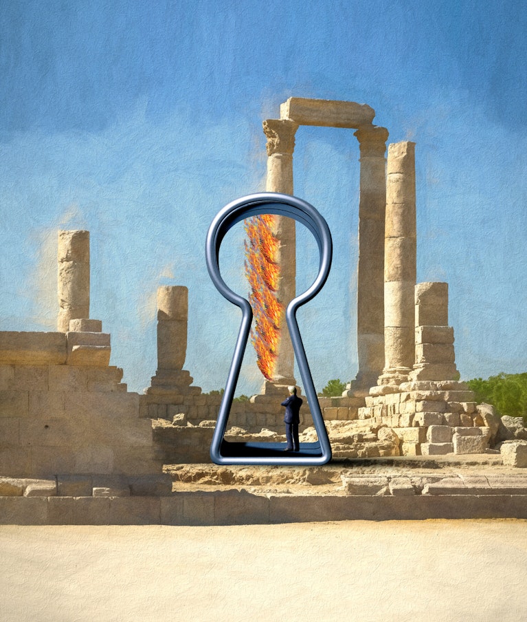 Illustration by Nicolas Ortega for Noema Magazine.