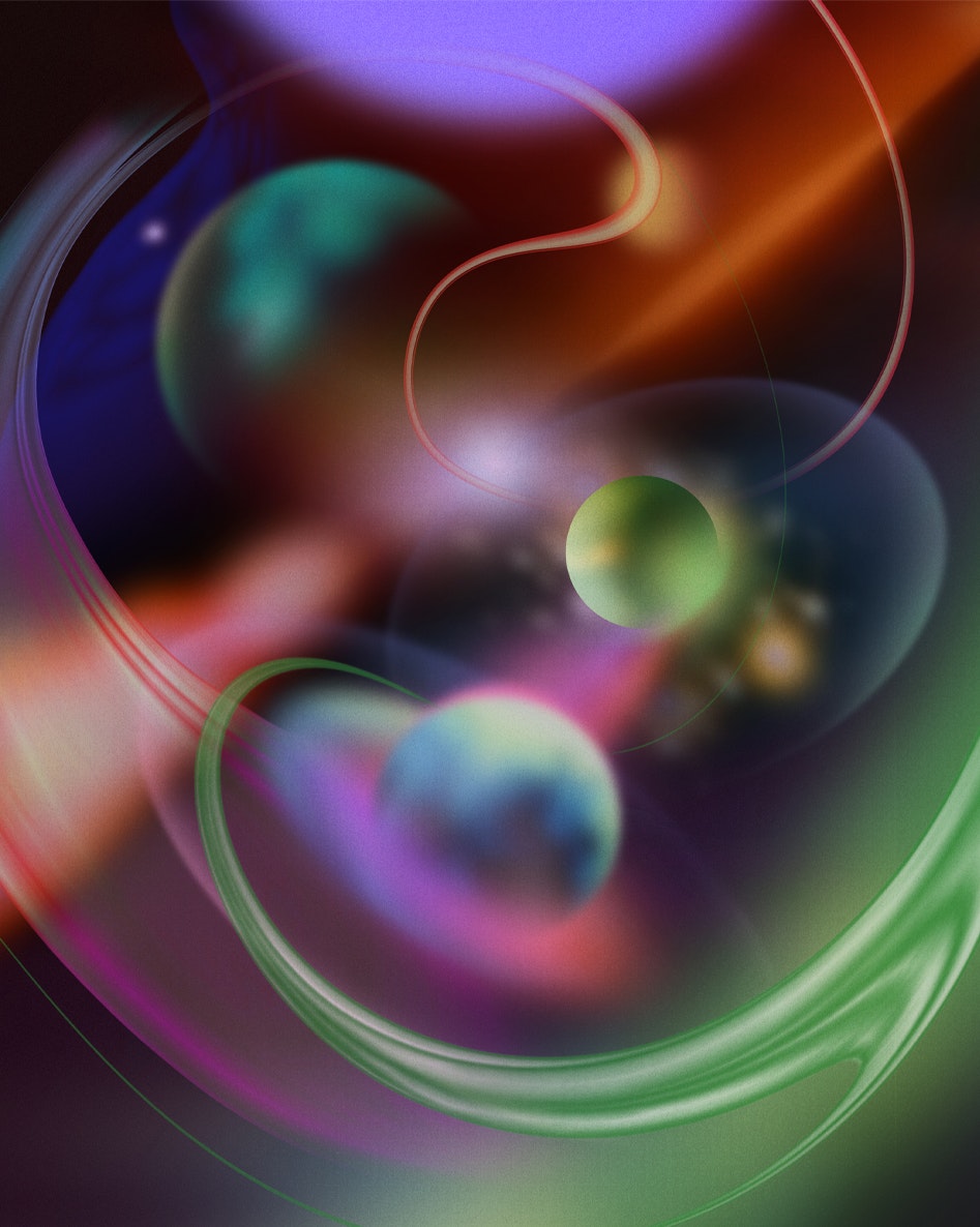 Artwork by Merijn Hos for Noema Magazine article by Sara Imari Walker and Claire Isabel Webb.