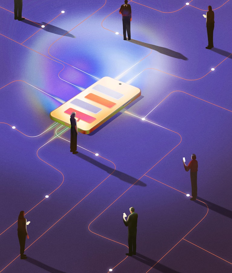 Illustration by Ibrahim Rayintakath for Noema Magazine.