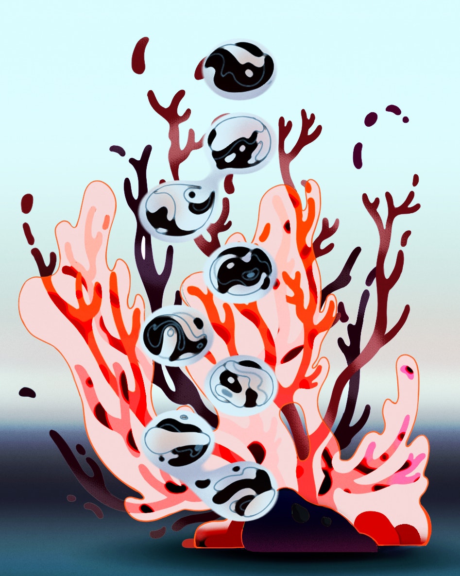 Illustration by Haley Jiang for Noema Magazine.